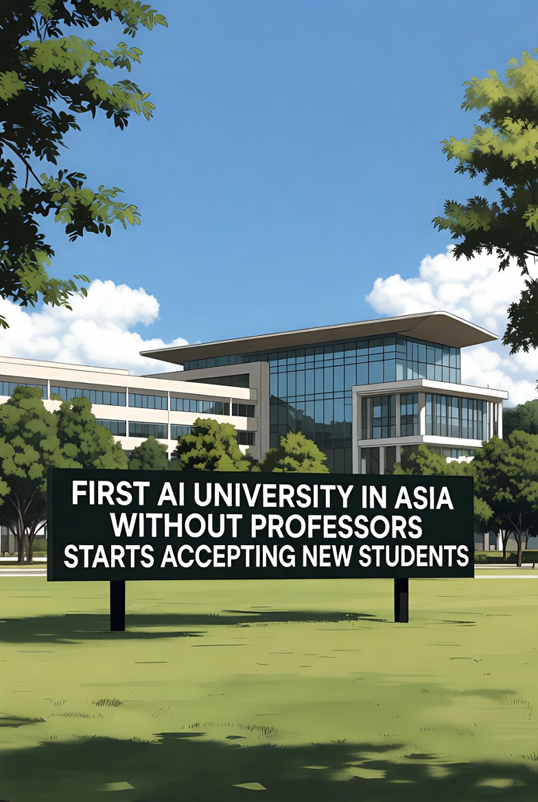 Kampus Tanpa Dosen? Universitas AI Pertama di Asia Mulai Menerima Mahasiswa Baru